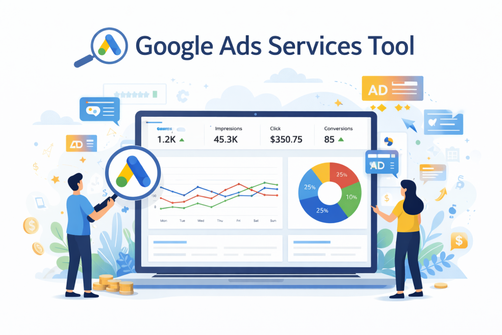 Google ads services tool