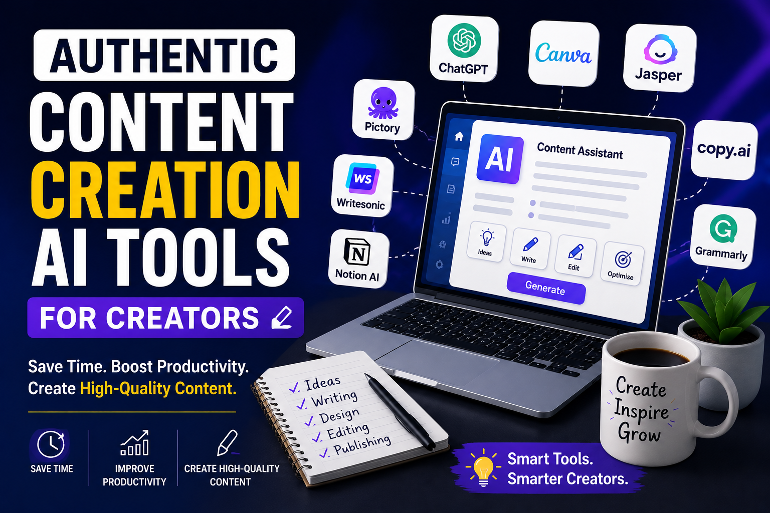 8 Authentic Content Creation AI Tools for Creators | Explore